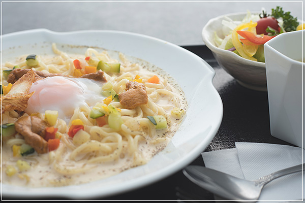 うにクリームうどん うにクリームうどん
